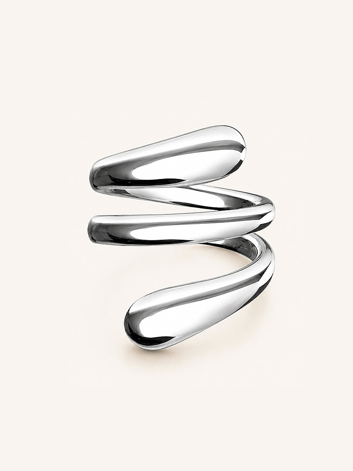 Ring Meandra Silber von Ave Sogno