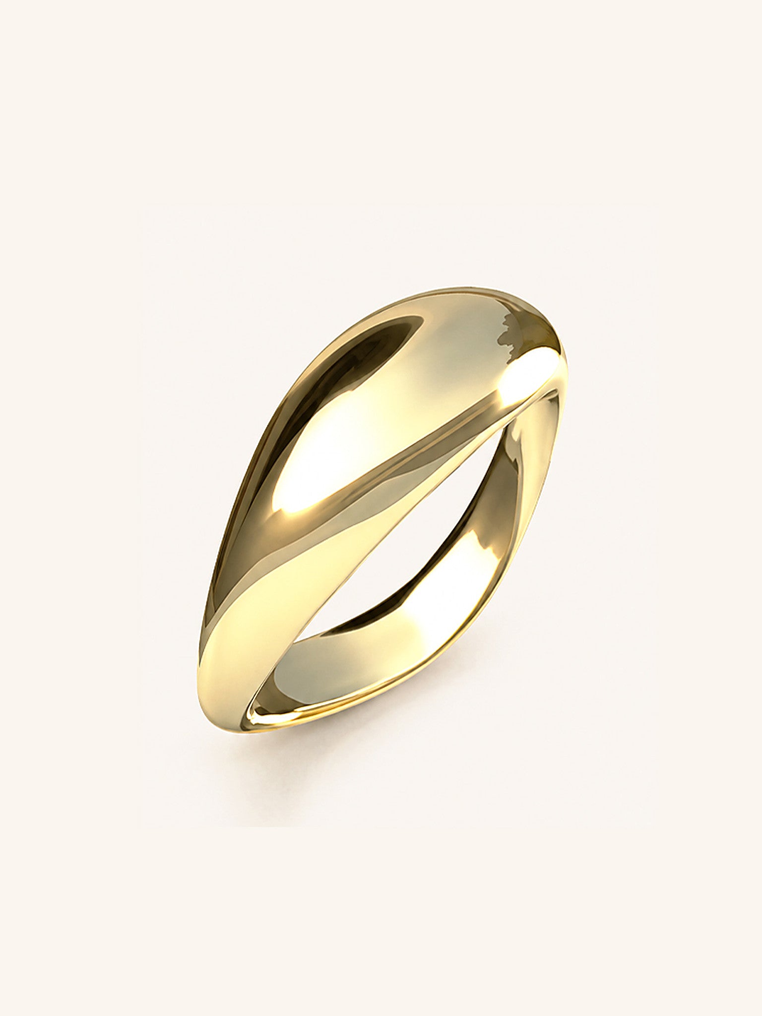 Ring Organico Gold